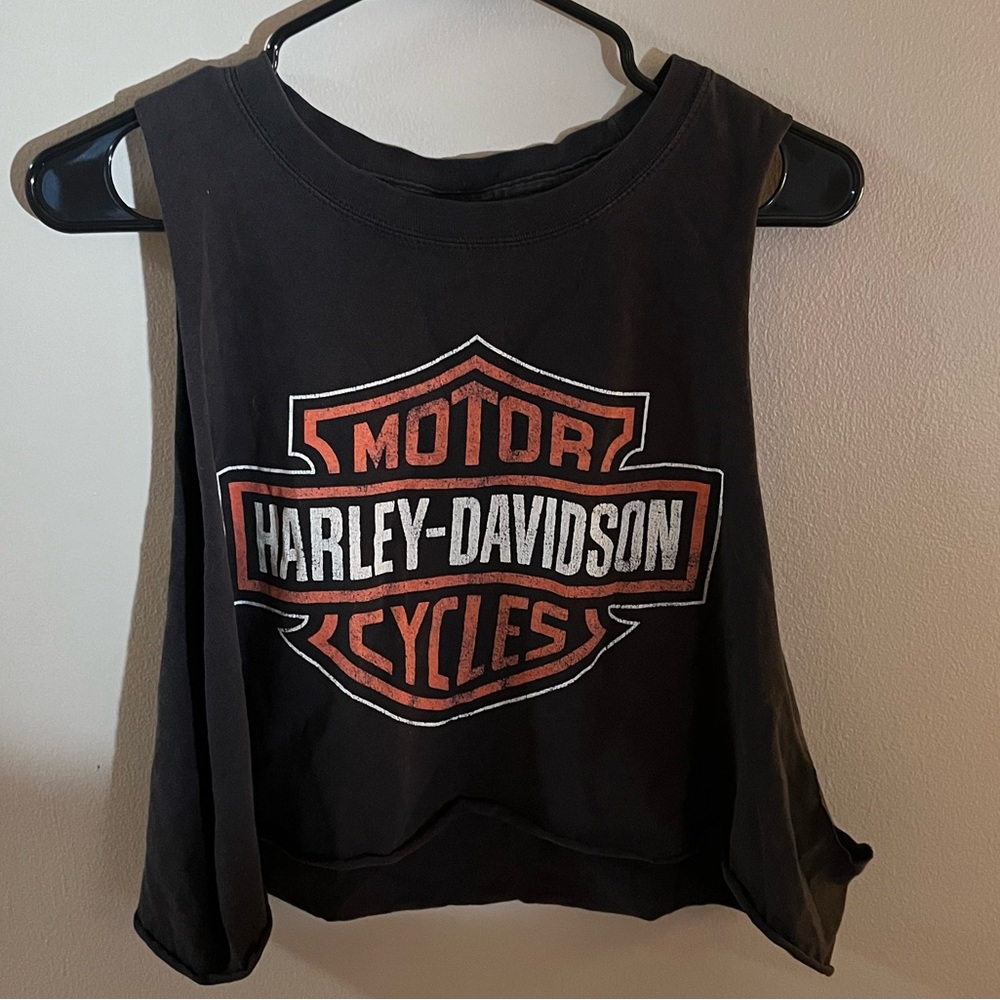 Harley Davidson crop top